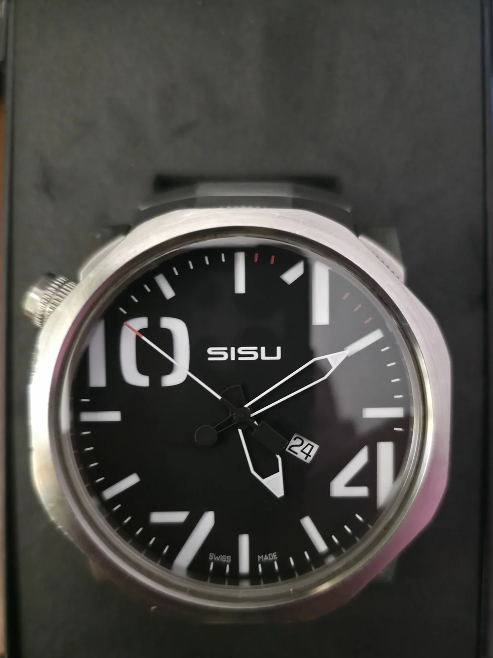 SISU Bravado Q3 55mm Sapphire Swiss Made Early Limited A041/150